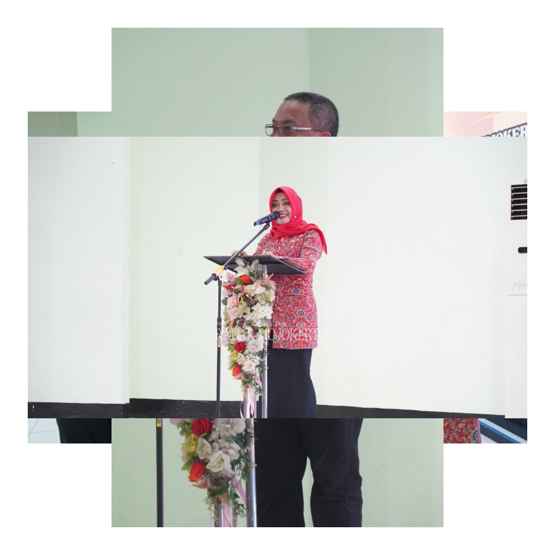 Bupati Ikfina Fahmawati menyampaikan arahan kepada kalangan guru
