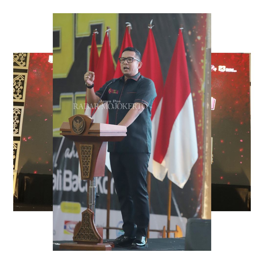 Pj Wali Kota Mojokerto Moh Ali Kuncoro sampaikan sambutan Workshop Penulisan Naskah Siaran Pers.