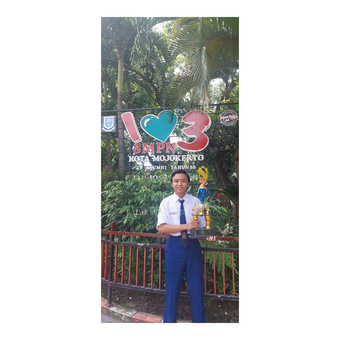 Sayedarian Precious, pelajar SMPN 3 Mojokerto