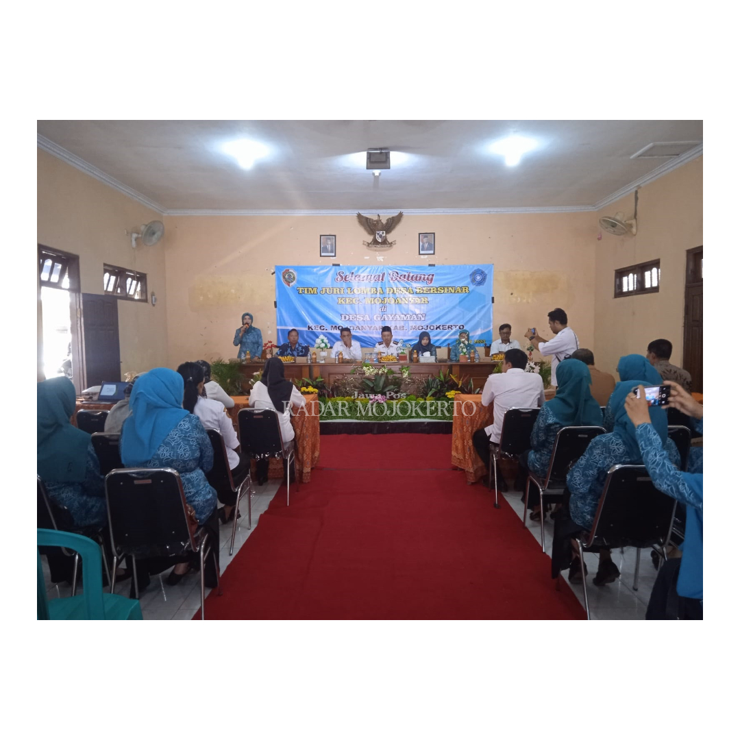 PACU SEMANGAT: Salah satu kegiatan Desa Bersinar yang dilombakan antardesa sebagai upaya meningkatkan masyarakat akan kesadaran peduli lingkungan.