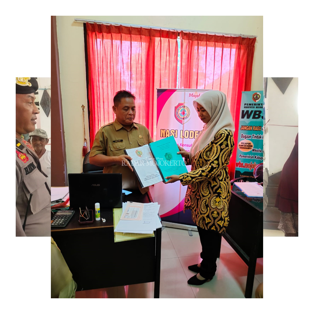EFEKTIF: Penerapan inovasi NASI LODEH di Kecamatan Pungging, mampu meningkatkan kualitas pengelolaan keuangan desa tepat guna dan dapat dipertanggungjawabkan.