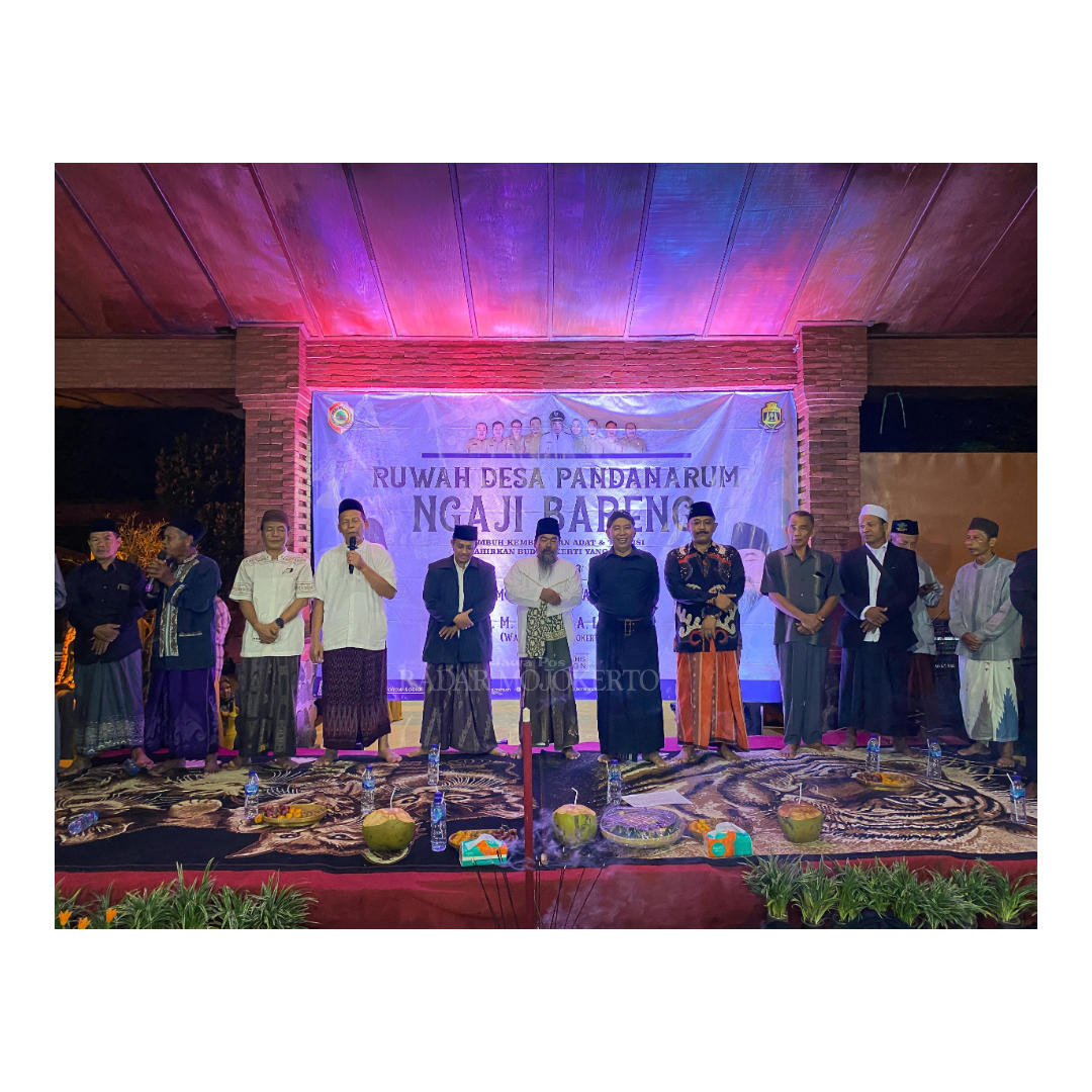 TRADISI: Desa Pandanarum, Kecamatan Pacet menggelar ruwat desa dengan beragam kegiatan, Kamis (7/3) malam.