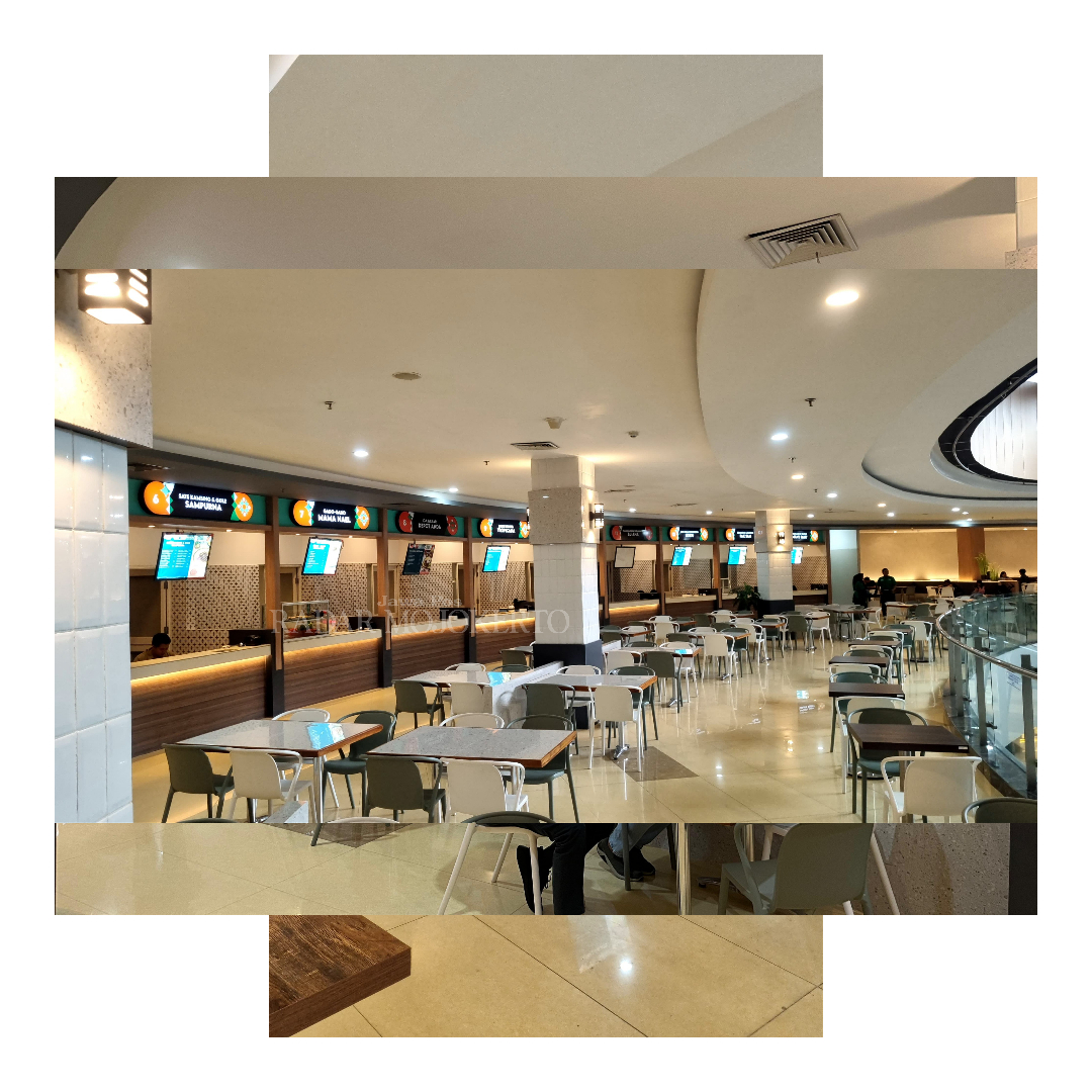 NYAMAN: Tempat yang nyaman, cozy untuk menikmati 200 menu legendaris di Rasa Pura Sunrise Mal Mojokerto.