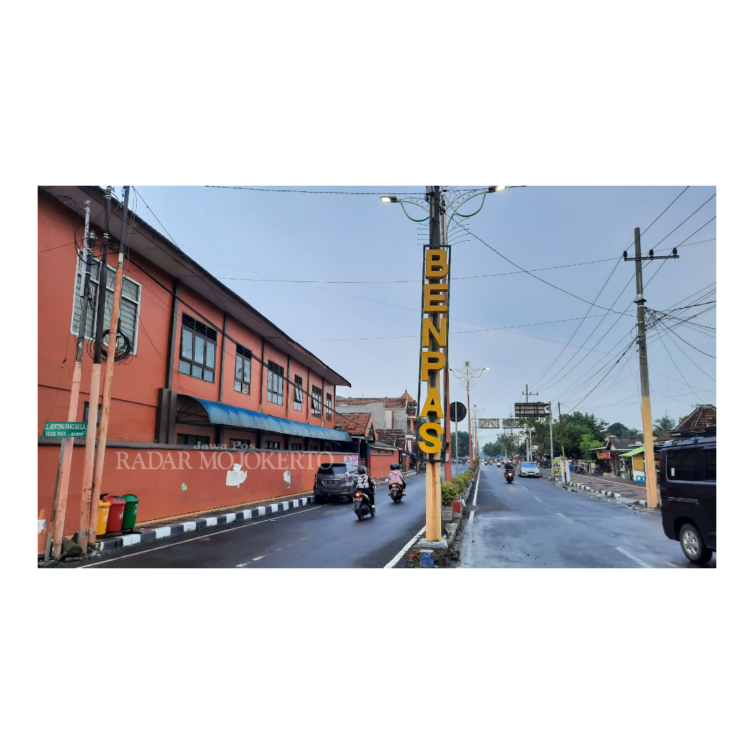 VAKUM LAGI: Benhitz Vaganza atau CFD di Jalan Benpas, Kota Mojokerto yang selama bulan Ramadan dihentikan sementara oleh Pemkot Mojokerto.