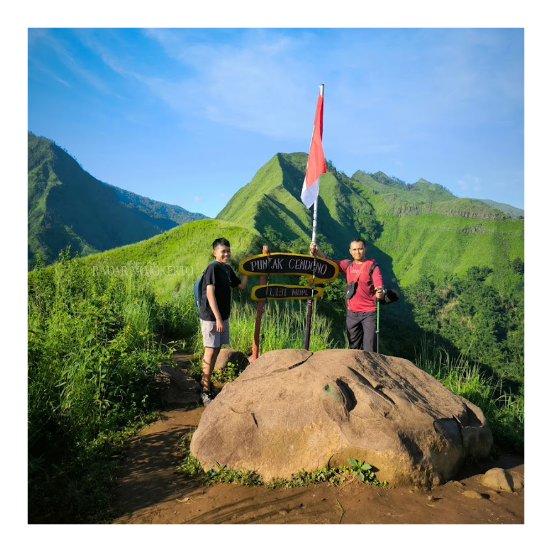 ASRI: Gunung Cendoro dengan panorama yang hijau dan indah.