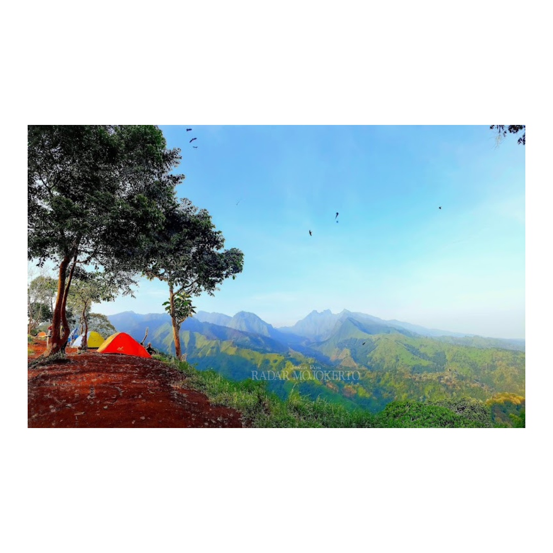 MENAWAN: Gunung Lorokan memiliki view gugusan gunung dan lanskap kota yang indah.