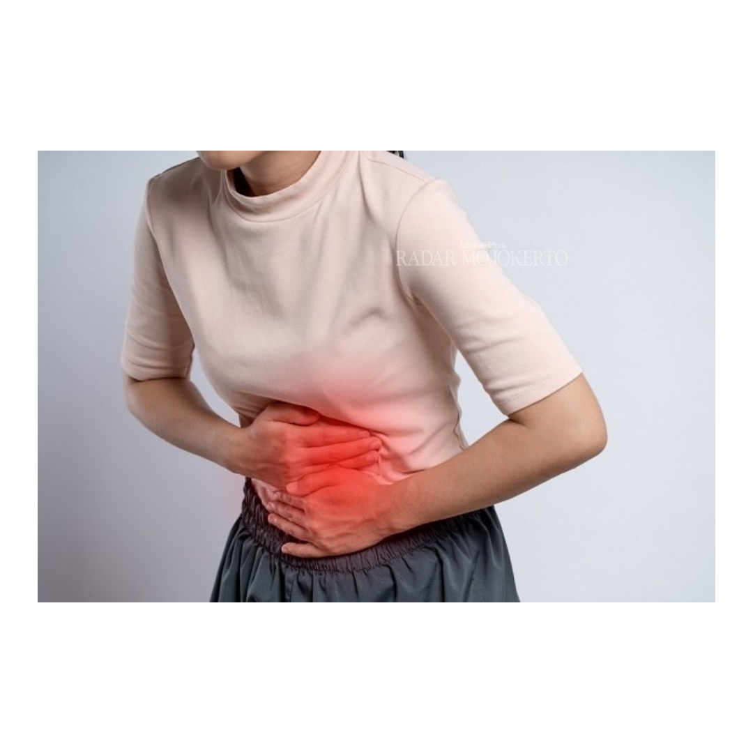 Ilustrasi sakit maag.