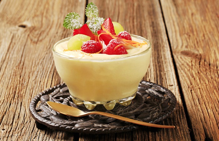 NIKMAT: Puding buah dapat menyehatkan karena terbuat dari buah-buahan yang segar. (foto: dok: Halodoc)