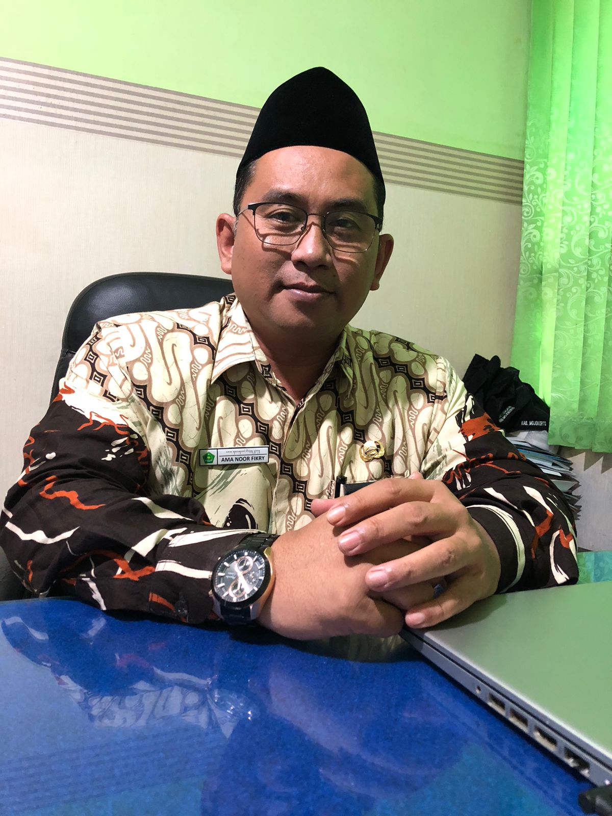 Ama Noor Fikry, S.Ag., M.Si, Kasi Pendma Kankemenag Kabupaten Mojokerto.