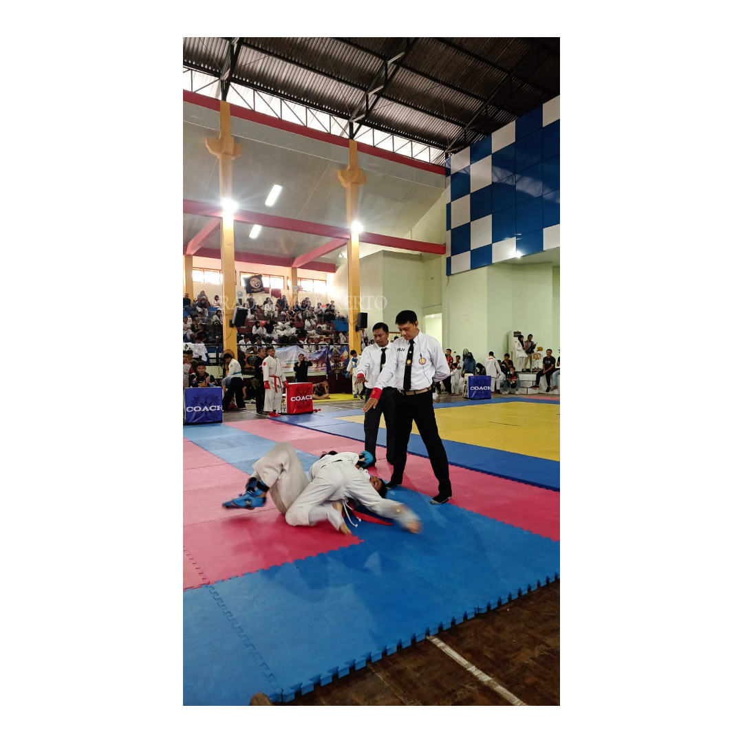OPTIMISTIS: Ajang Open Turnamen Piala Bupati Mojokerto yang digelar awal Maret lalu memunculkan bibit-bibit atlet berbakat.