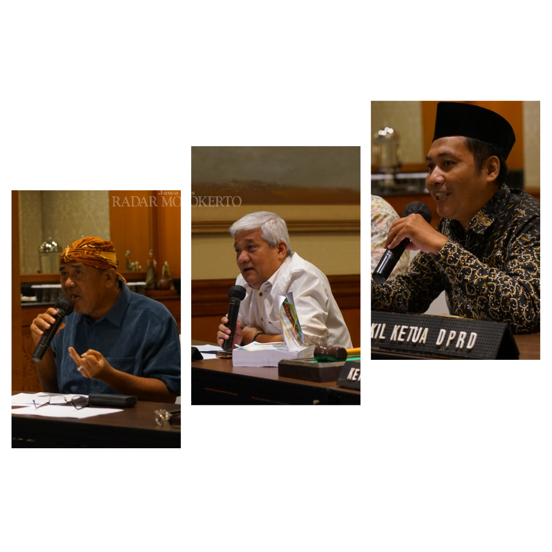 Pimpinan DPRD Kota Mojokerto.