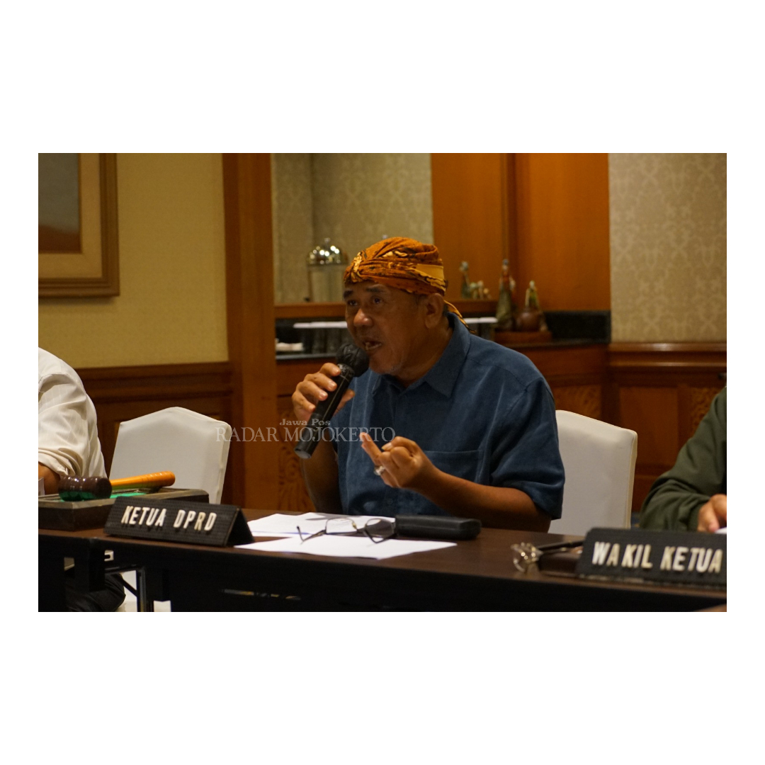 Ketua DPRD Kota Mojokerto Sunarto.