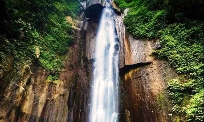 Eksotis pemandangan di Coban Canggu.