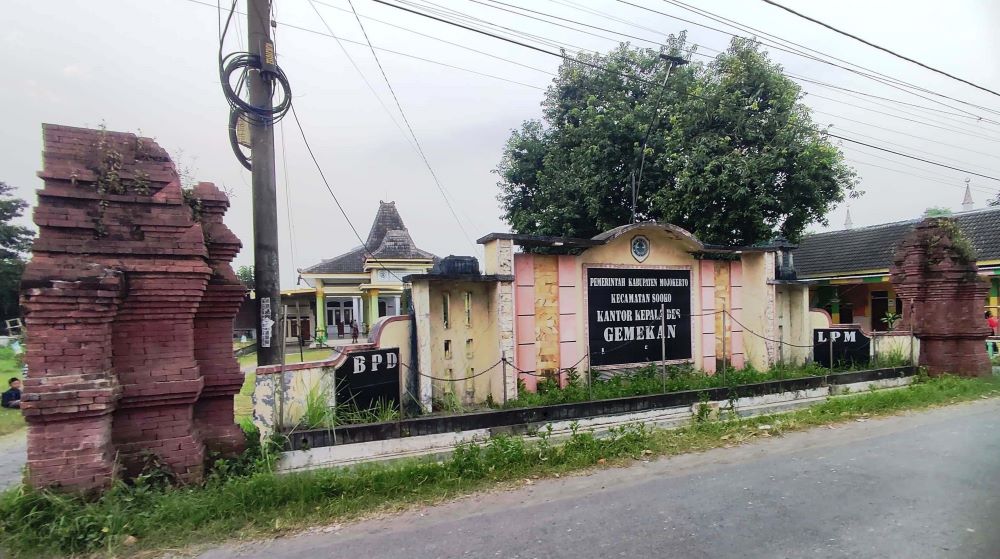 RANCANG KONSEP: Pemdes Gemekan, Kecamatan Sooko mencanangkan pembangunan museum desa, menyusul besarnya potensi arkeologis dan sejarah Situs Gemekan atau Candi Masahar.