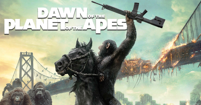 Dawn of the Planet of the Apes dirilis pada 2014.