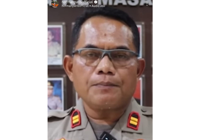 Iptu Rudiana, ayah kandung Eky. (Ig Hotmanparisofficial)