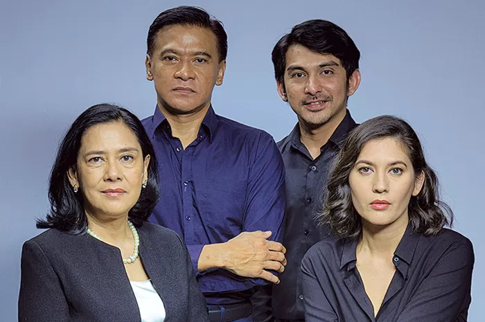 Donny Damara dua dari kiri) Jawa Pos