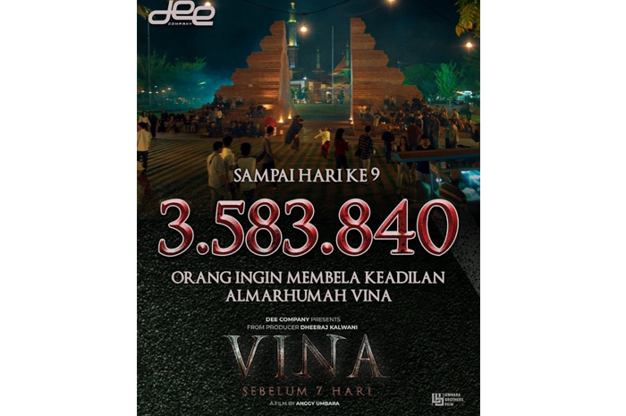 Penonton Vina Sebelum 7 Hari terus bertambah.