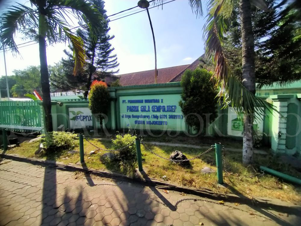 PUNYA NILAI HISTORIS: Kawasan PG Gempolkrep di Desa Gempolkerep, Kecamatan Gedeg, Mojokerto, salah satu tinggalan era kolonial Belanda.