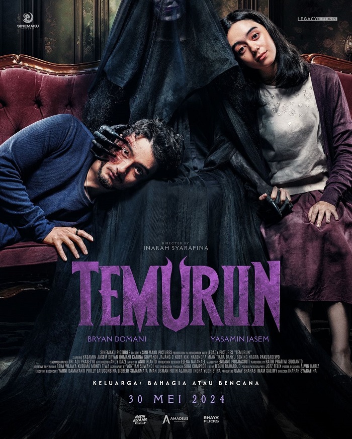 HOROR: Film Temurun yang akan tayang perdana di bioskop se-Indonesia dan 8 negara lain pada 31 Mei nanti. (foto: Instagram Sinemaku Pictures)
