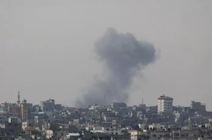 Kengerian terjadi di sejumlah sudut Kota  Rafah// Jawa Pos