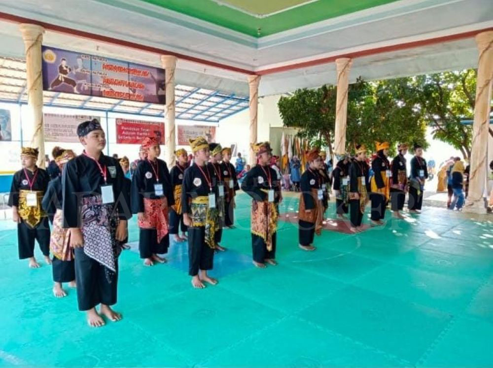 BUDAYA: Cabor pencak silat menghelat Olimpiade Olahraga Siswa Nasional (O2SN) SD dan  SMP tahun 2024.