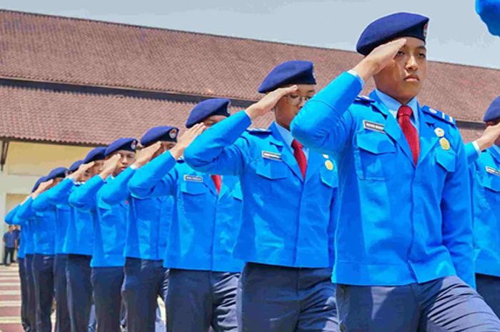 Pendidikan semi militer di SMA Taruna Nusantara/Ist