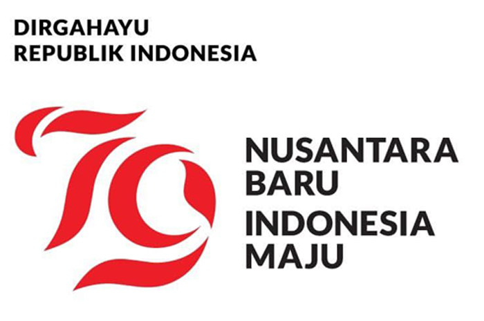 Logo HUT RI yang akan digunakan 17 Agustus nanti telah diluncurkan sekretariat Negara, Senin (24/6).