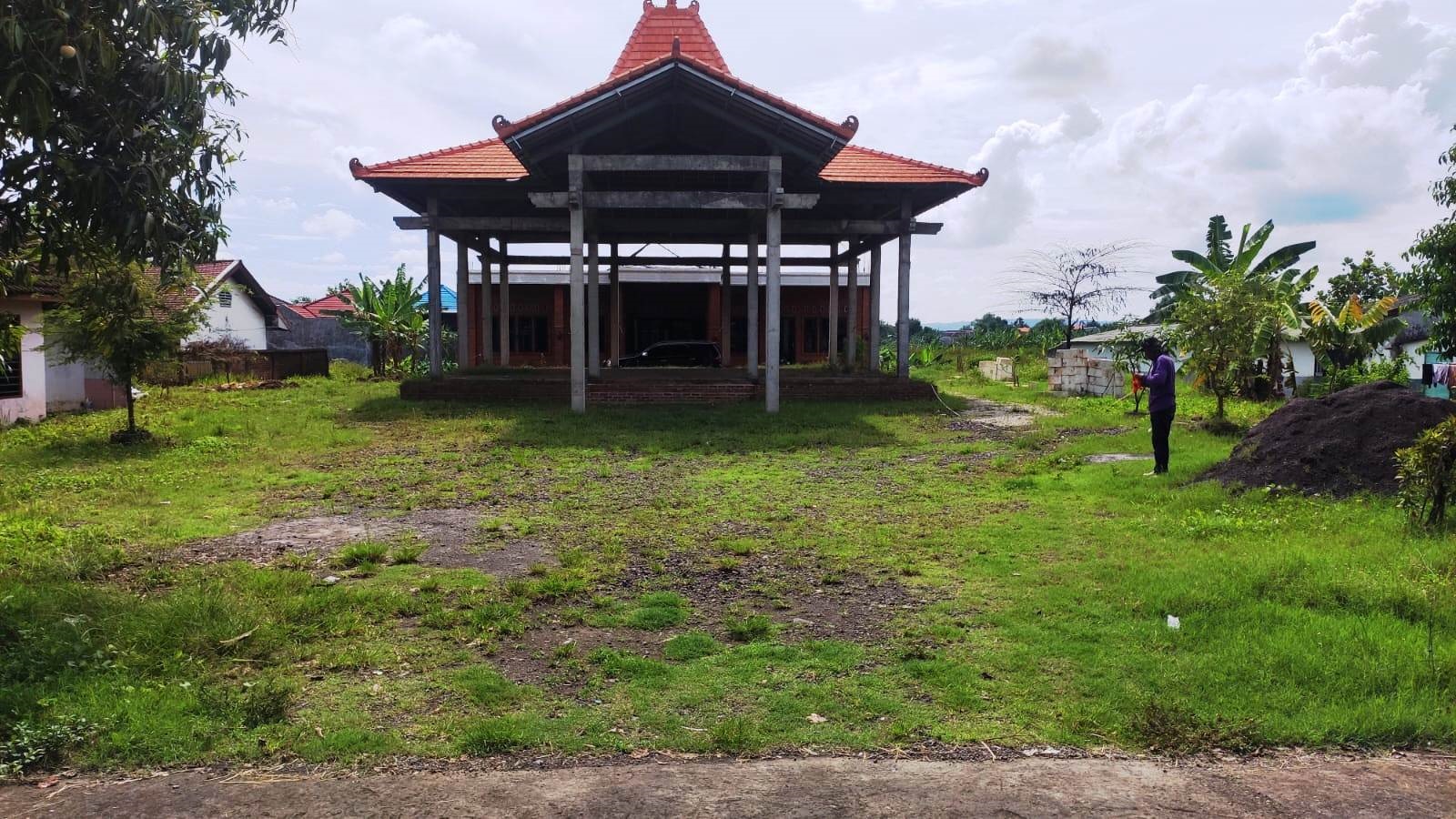 TAHAP PEMBANGUNAN: Balai Desa Sedati bakal segera ditempati awal tahun mendatang, seiring masih berprosesnya pembangunan dari tahun ke tahun.