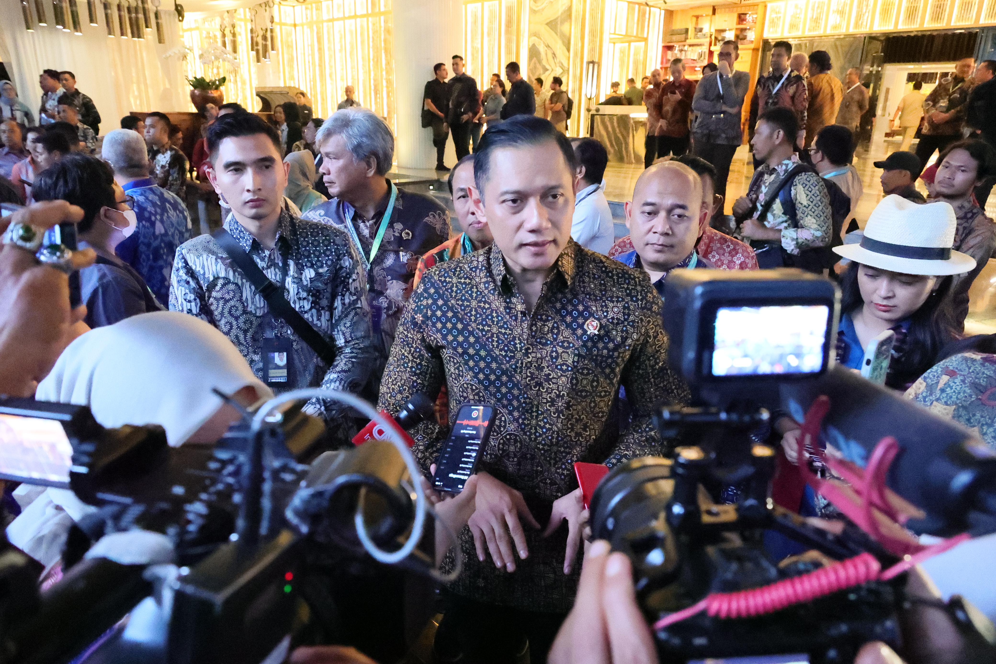 Menteri Agraria dan Tata Ruang/Kepala Badan Pertanahan Nasional (ATR/BPN), Agus Harimurti Yudhoyono (AHY)
