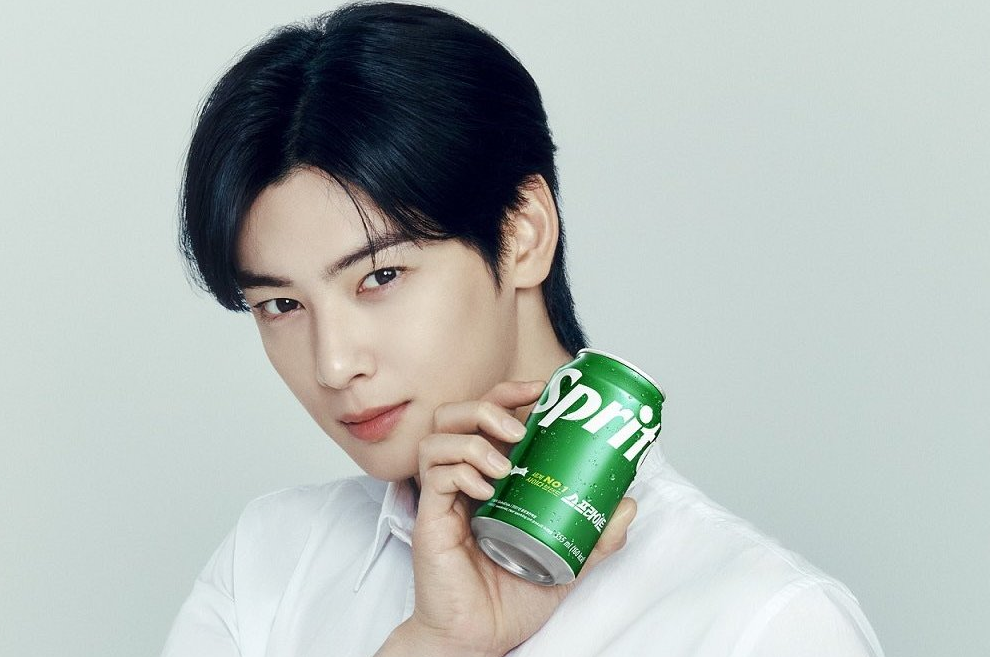 Cha Eun Woo Bersama Sprite