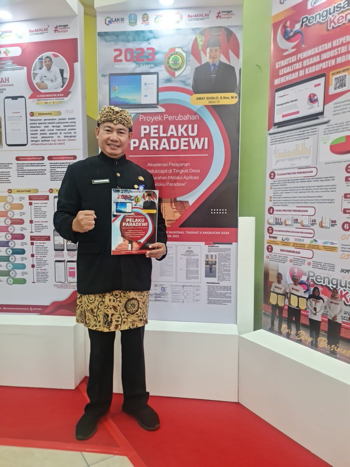 Amat Susilo, S.Sos, MM Kepala Dispendukcapil Kabupaten Mojokerto