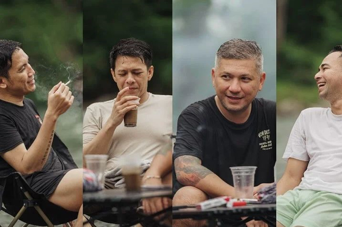 The Dudas Minus One beranggotakan Desta, Gading, Ariel dan Raffi.IG Thedudasofficial