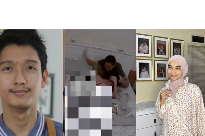 Cut Intan Nabila, Armor, dan tangkapan layar video saat KDRT.