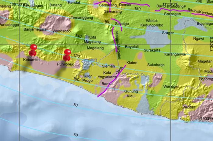 Selain terdapat 4 wilayah di Jateng yang rawan diterjang tsunami saat gempa megathrust, ternyata juga ada satu wilayah di Jateng yang rawan gempa.