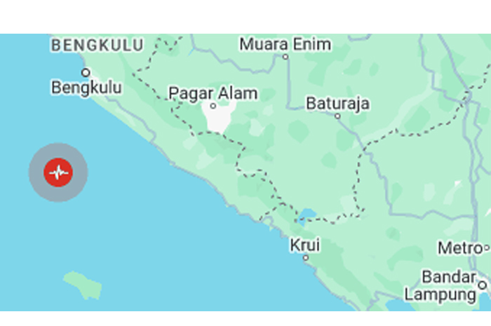 Gempa bumi yang terjadi di Bengkulu pada 24 Agustus 2024 tak berpotensi tsunami. Meski bagitu, BMKG mengeluarkan warning potensi terjadinya gempa megathrust di wilayah ini.