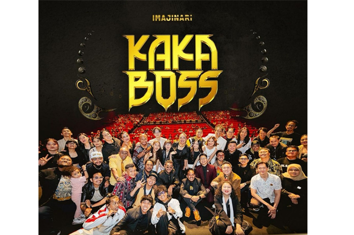 Keseruan tim film Kaka Boss saat event gala premier dan press conference (@priskabarusegu)