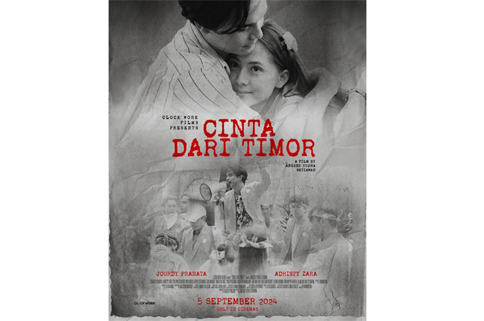 Cinta dari Timor akan tayang di bioskop (Instagram: @clockworkfilmsofc)