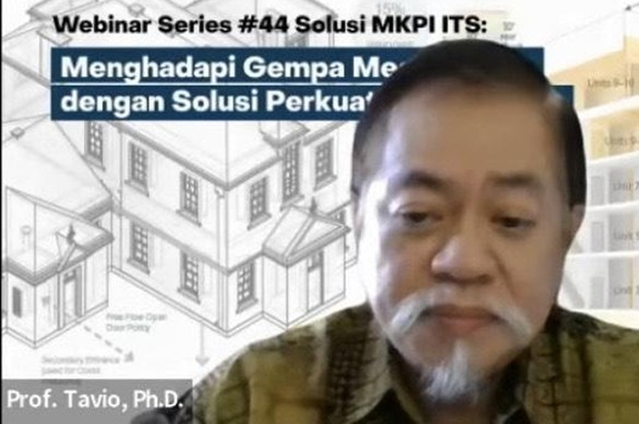 Webinar Menghadapi Gempa Megathrust dengan Solusi Perkuatan Bangunan