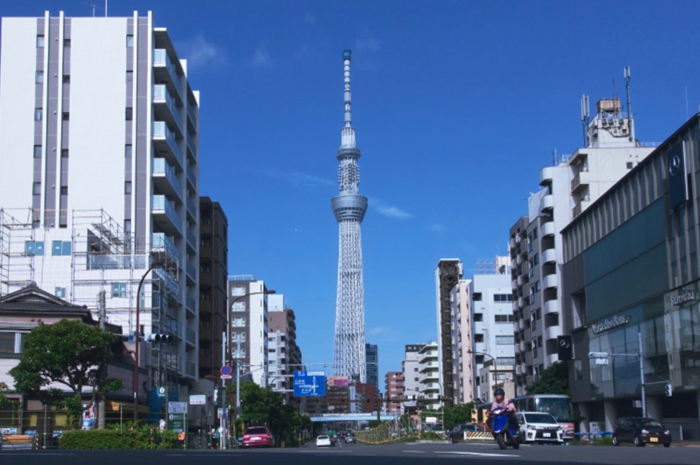 Bangunan di Jepang yang tahan terhadap gempa