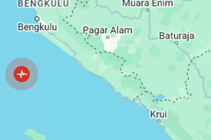 Beberapa wilayah di Bengkulu Berpotensi Tsunami akibat Zona Merah Megathrust