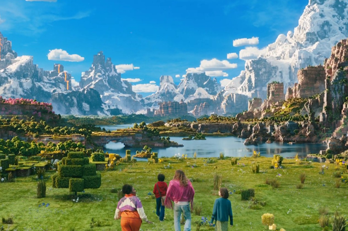 Inilah kemiripan antara Minecraft Movie dengan Jumanji. Sumber: X