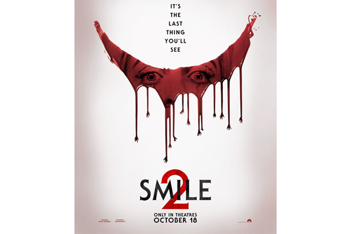 Poster film Smile 2 yang akan tayang pada Oktober mendatang (@ rottentomatoes)