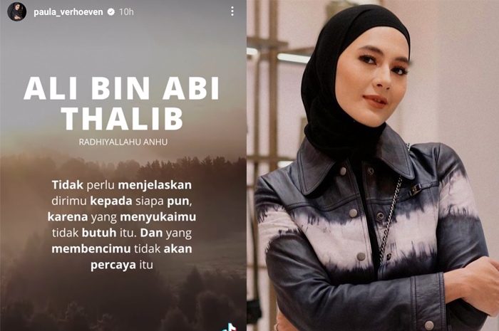 Paula tanggapi tuduhan selingkuh lewat Instagram Story