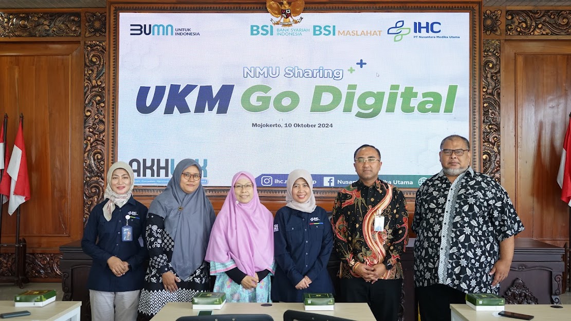 BERMANFAAT: PT Nusantara Medika Utama ikut andil dalam gelaran pelatihan para pelaku usaha di Pusat Layanan Usaha Terpadu Kota Mojokerto, Kamis (10/10).