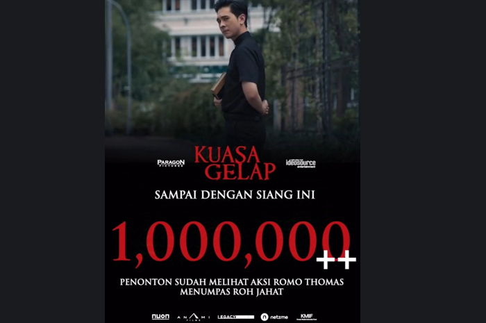 Kuasa Gelap telah ditonton sebanyak 1 juta orang sejak tampil perdana awal Oktober lalu.   &nbsp;