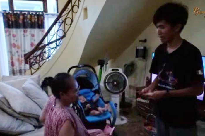 Tampak ibu Eny yang terlihat sudah membaik dan sehat setelah menjalani masa pengobatannya.