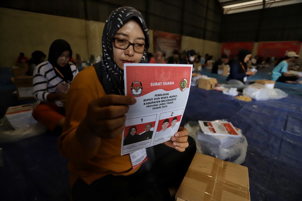 KPU Mengkonfirmasi Suara Pilkada 2024 yang Masuk Mencapai 81 Persen