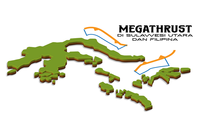 Gempa megathrust berpotensi terjadi di Sulawes Utara.