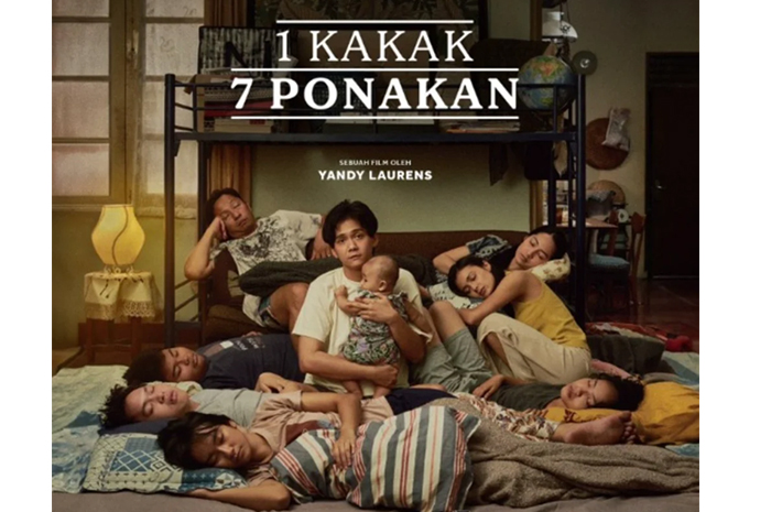 Poster 1 Kakak 7 Ponakan@Katadata.